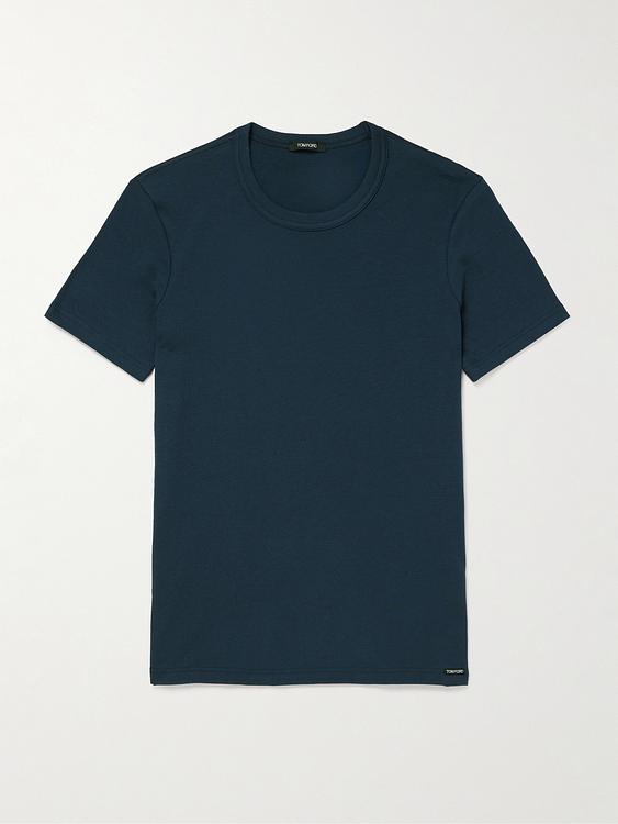 Dark grey t-shirt from Tom Ford