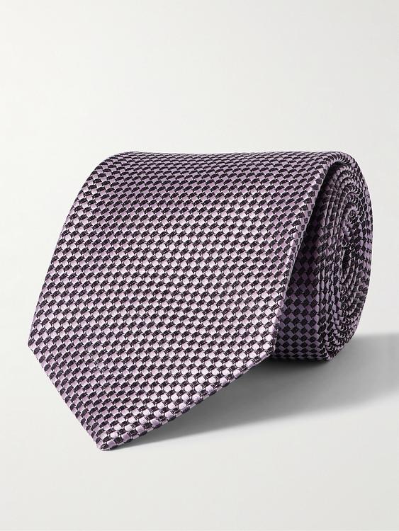 Multicolor tie from Tom Ford