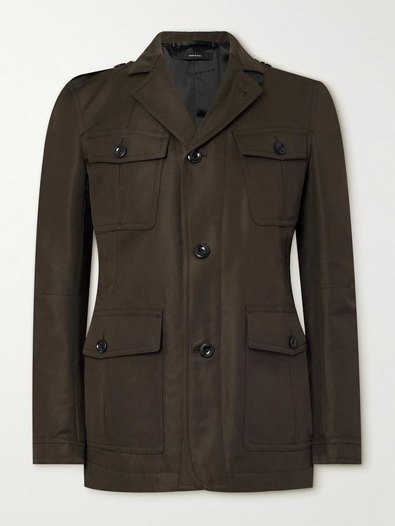 Dark brown casual jacket from Tom Ford