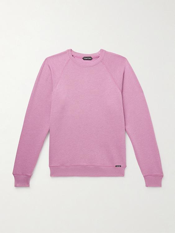 Light purple sweatshirt from Tom Ford