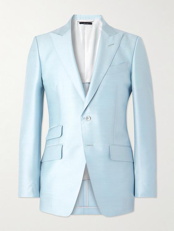 Light blue suit jacket from Tom Ford