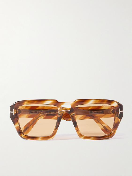 Multicolor d-frame sunglasses from Tom Ford