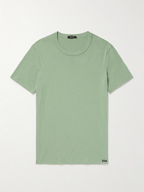 Beige t-shirt from Tom Ford