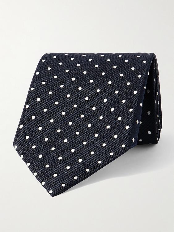 Dotted black tie from Tom Ford