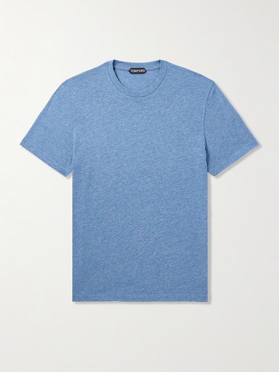 Blue t-shirt from Tom Ford