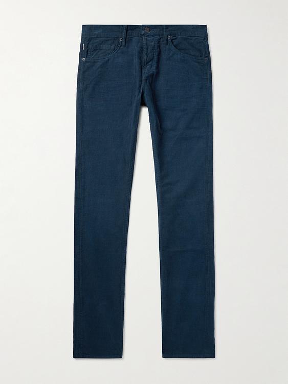 Dark blue jeans from Tom Ford