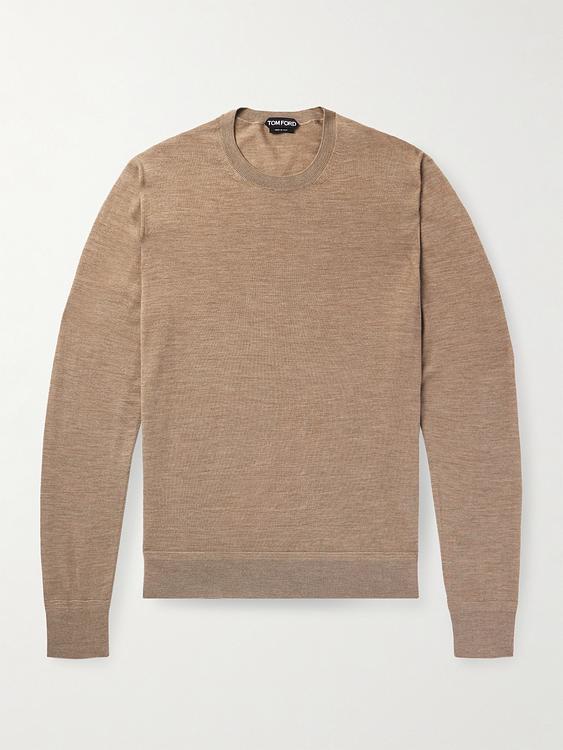 Grey sweater from Tom Ford