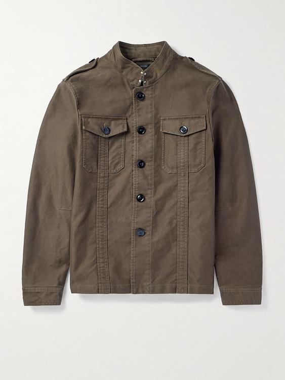 Taupe casual jacket from Tom Ford