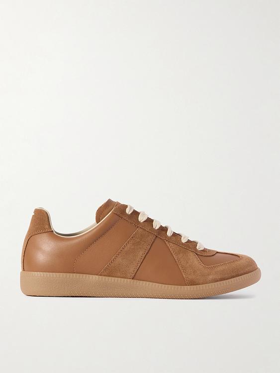 Brown sneakers from Maison Margiela
