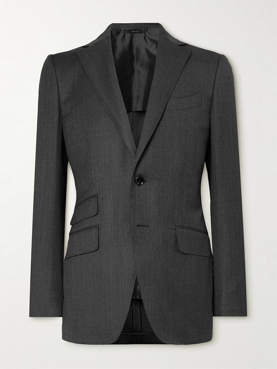 Dark grey suit jacket from Tom Ford