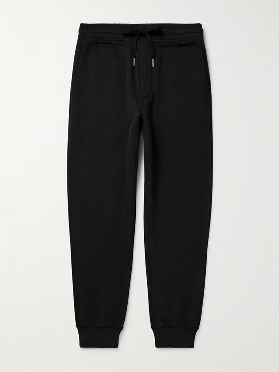 Black sweatpants from Tom Ford