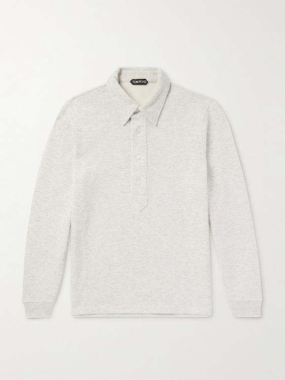 White hooded sweatshirt from Tom Ford