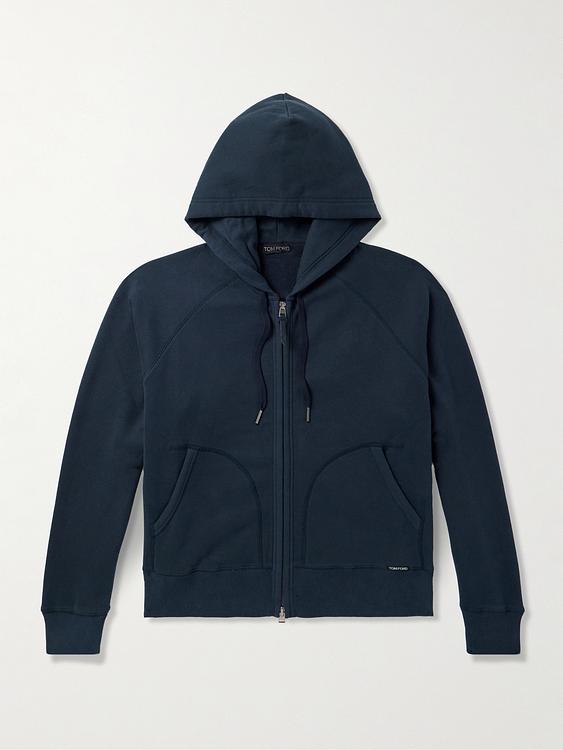 Black hooded sweatshirt from Tom Ford