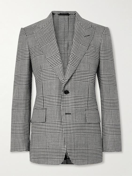 Grey blazer from Tom Ford