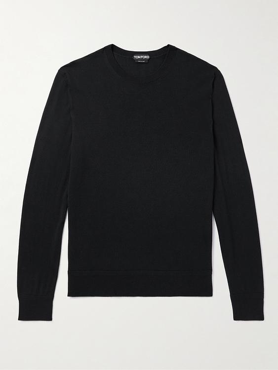 Black sweater from Tom Ford