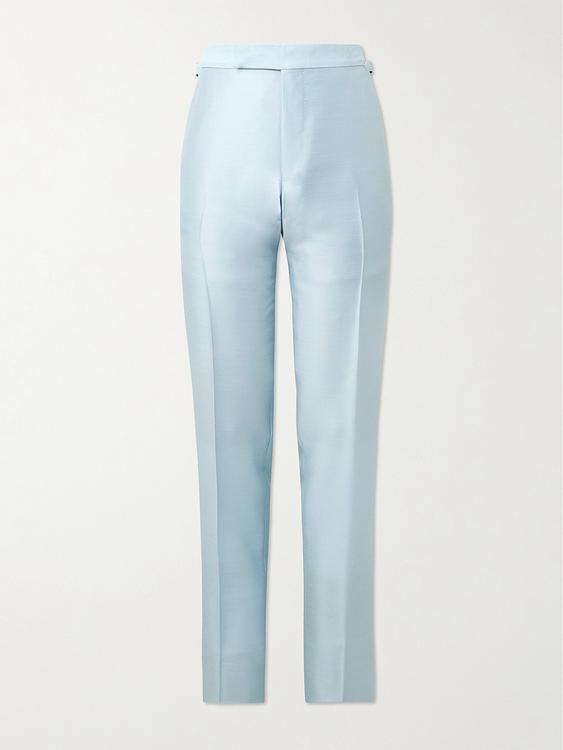 Grey formal trousers from Tom Ford