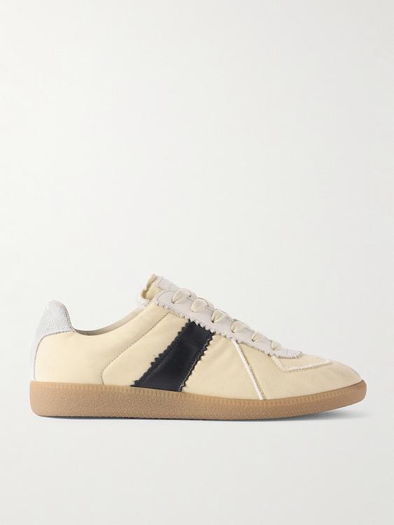 Beige sneakers from Maison Margiela