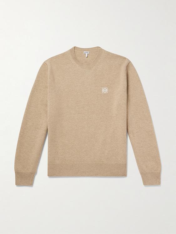 Taupe sweater from Loewe