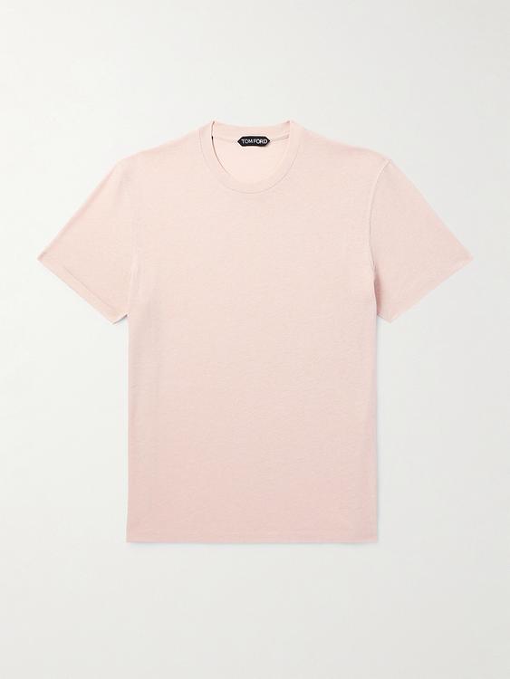 Light pink t-shirt from Tom Ford