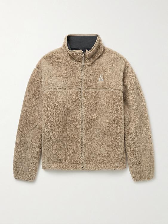 Taupe casual jacket from Nike