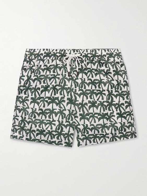 Dark green swim shorts from Onia