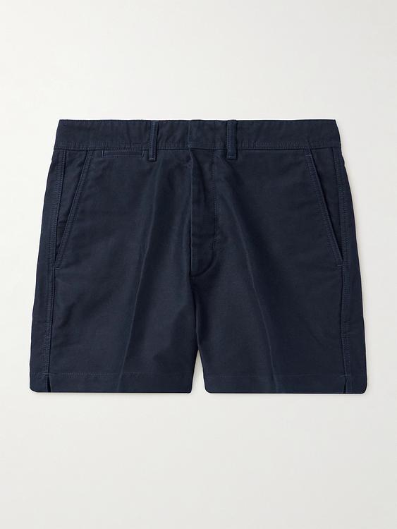 Black chino shorts from Tom Ford