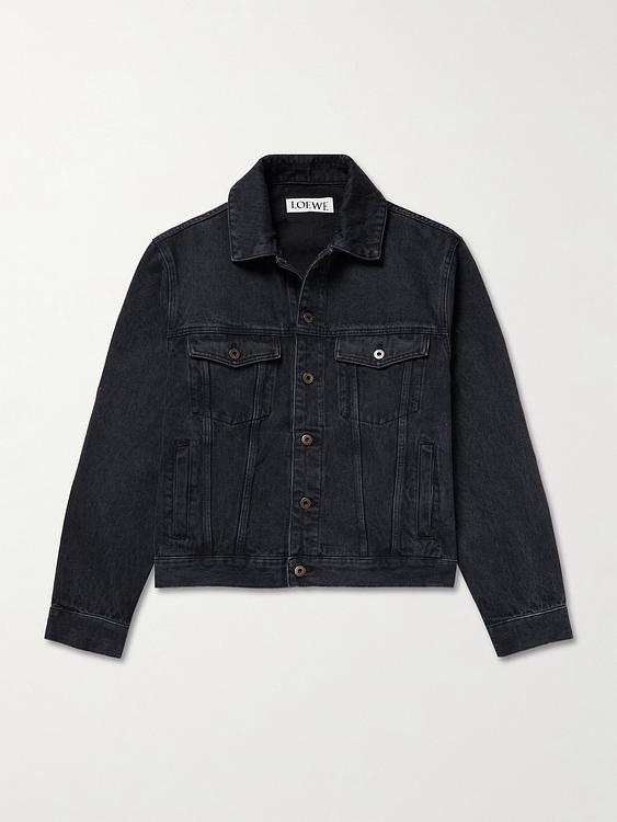 Black denim jacket from Loewe