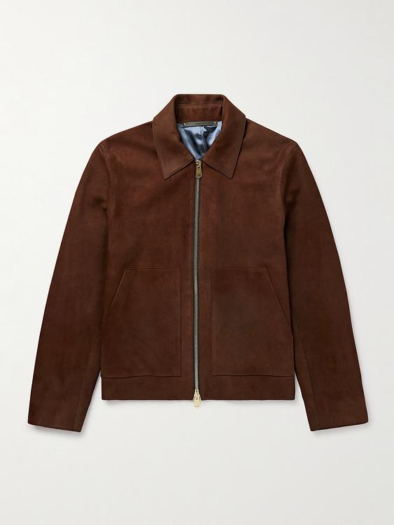 Dark brown casual jacket from Paul Smith