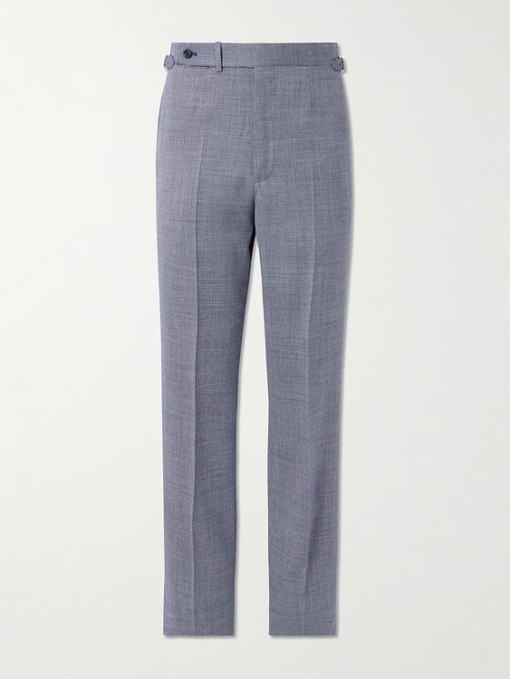 Grey formal trousers from Dunhill