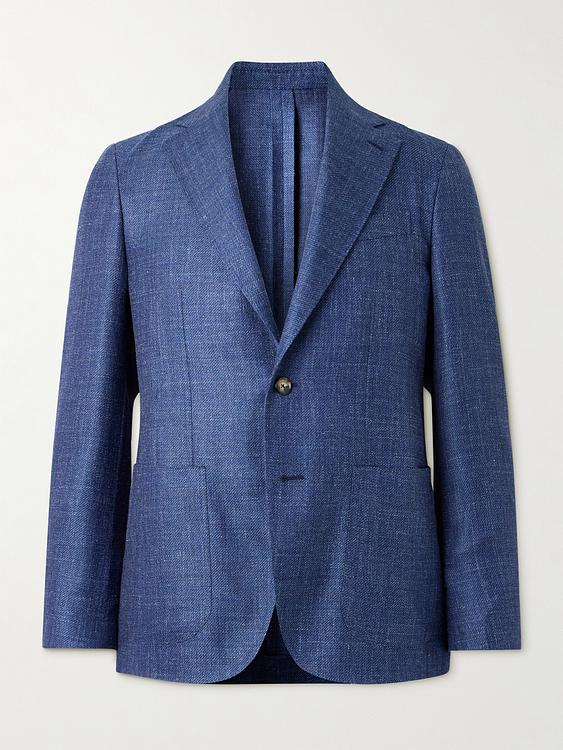 Dark blue blazer from Caruso