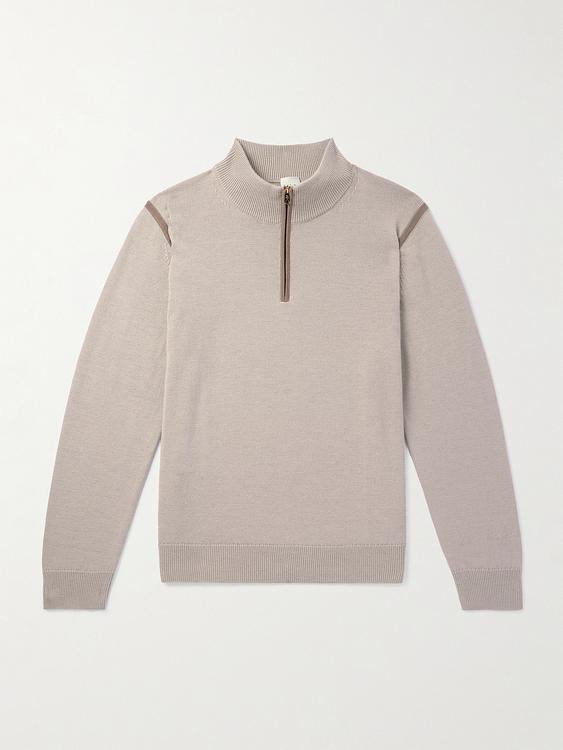 Beige half-zip from Paul Smith