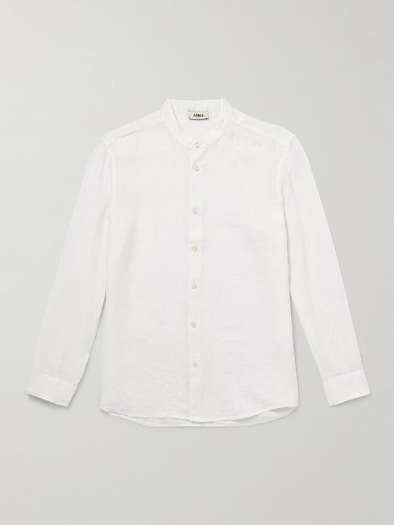 White linen shirt from Altea
