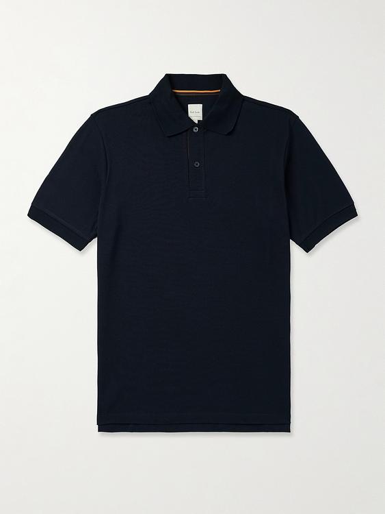 Black short sleeve polo shirt from Paul Smith