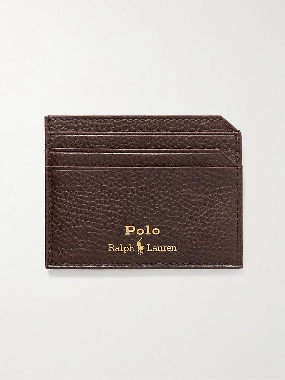 Print dark brown wallet from Polo Ralph Lauren