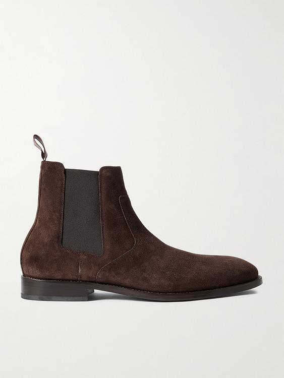 Dark brown chelsea boots from Paul Smith