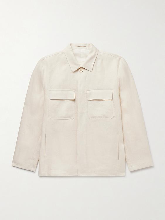White casual jacket from Lardini