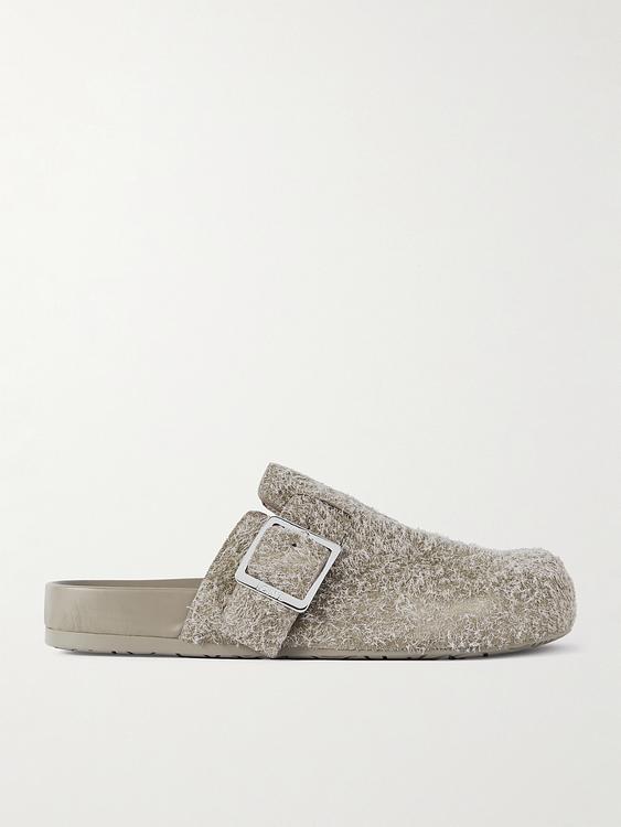 Grey slippers from Loewe