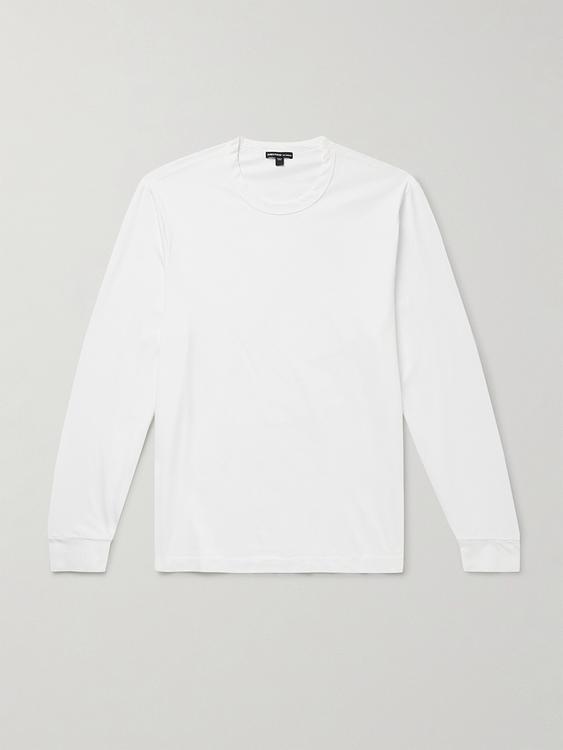 White long sleeve t-shirt from James Perse