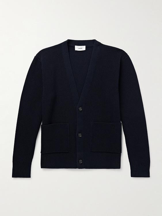 Black cardigan from Lardini