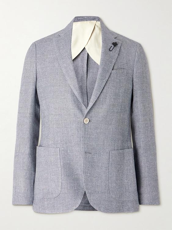 Grey blazer from Lardini