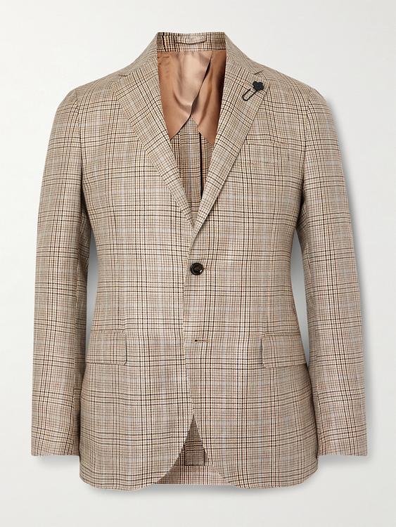 Grey blazer from Lardini