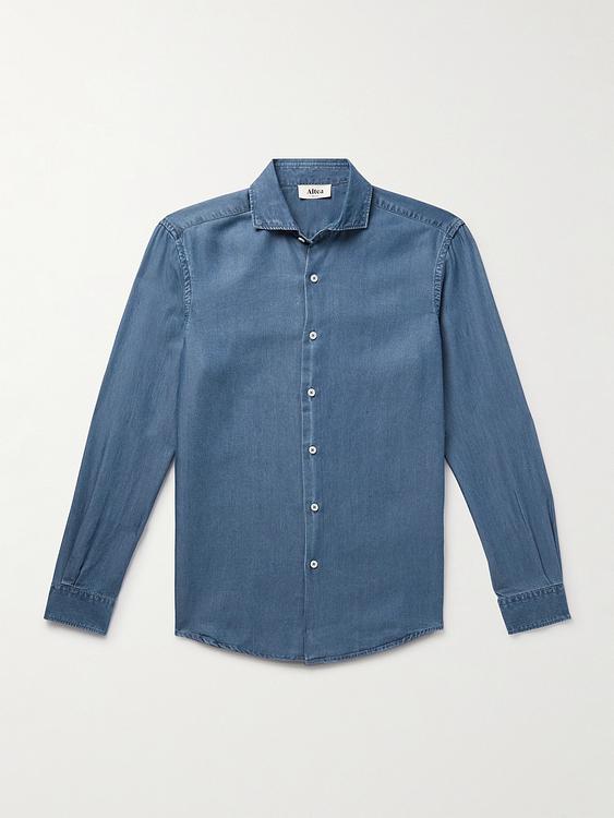 Dark grey casual shirt from Altea