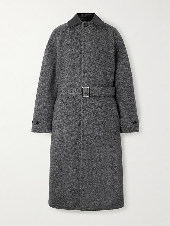 Dark grey coat from Loewe