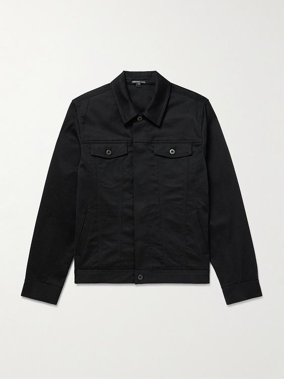 Black denim jacket from James Perse