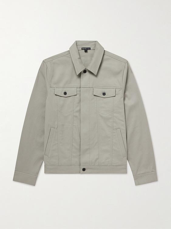 Grey denim jacket from James Perse