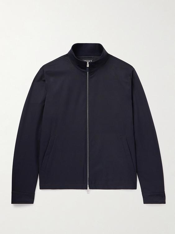 Black casual jacket from Zegna
