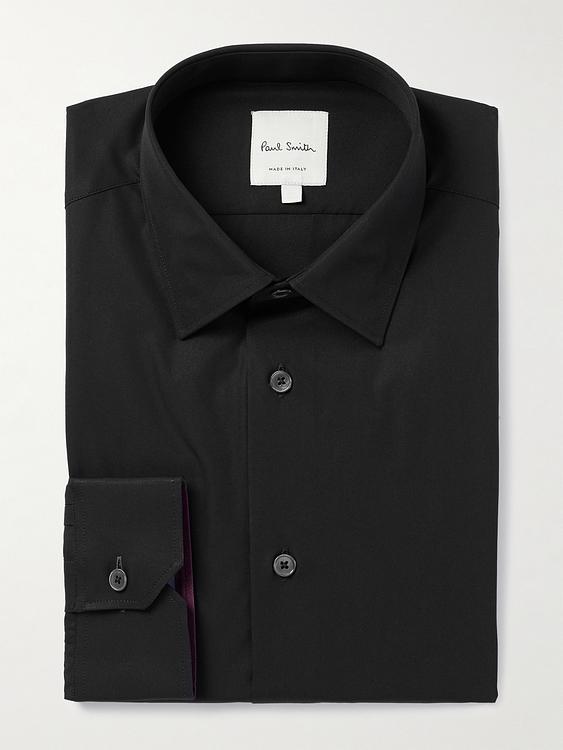 Black business shirt from Paul Smith