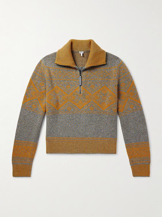 Grey half-zip from Loewe