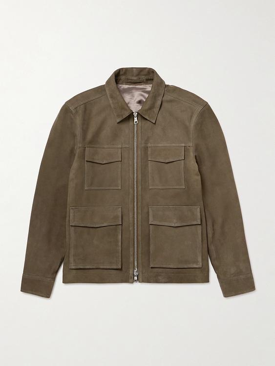 Taupe casual jacket from Mr P.