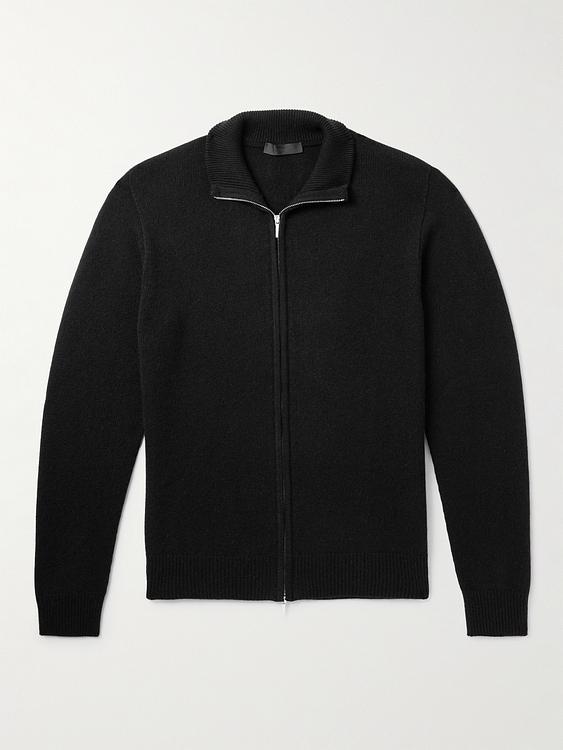 Black full-zip from Saman Amel